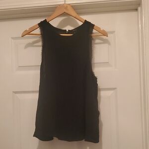 Theory Black Tank Top